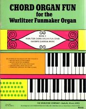 Órgão de acordes divertido para o Wurlitzer Funmaker órgão livro 3 - clássico favorito..., usado comprar usado  Enviando para Brazil