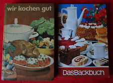 Backbuch wir kochen gebraucht kaufen  Fredersdorf-Vogelsdorf