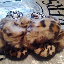 Fluffy leopard print for sale  DUDLEY