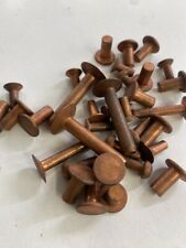 Copper rivets round for sale  LEICESTER