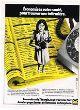 Publicite advertising 1979 d'occasion  Le Luc