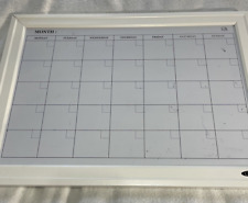 Quartet Magnetic Dry Erase Calendar & Corkboard 17" x 23" Dry Erase Marker Board for sale  Shipping to South Africa