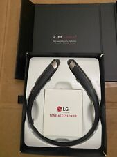 LG Tone Platinum HBS-1100 Wireless Headphones Earbuds Bluetooth Black Tested for sale  Shipping to South Africa