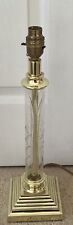 Pillar lamp brass for sale  RETFORD