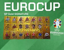 Adesivo Topps UEFA Euro 2024 Alemanha SP ouro ASSINATURA Escolhido Adesivo, usado comprar usado  Enviando para Brazil