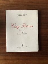 Jules roy. poèmes. d'occasion  Cany-Barville