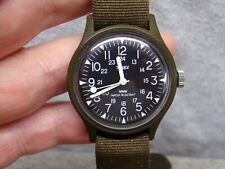 Relógio de campo militar mecânico vintage masculino TIMEX - Funciona muito bem! comprar usado  Enviando para Brazil