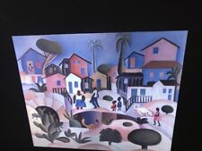 Corrediça de vidro Tarsila Do Amaral “Shantytown Hill” arte moderna brasileira 35mm, usado comprar usado  Enviando para Brazil