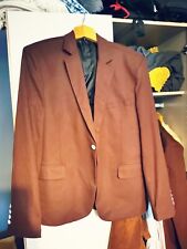 Brown linen suit for sale  LONDON