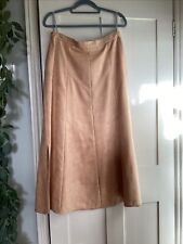 Suede style skirt for sale  NORTH WALSHAM