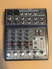 Behringer XENYX 802 8 entradas 2 barramentos mixer sem cabo de alimentação PEÇAS LIDAS! comprar usado  Enviando para Brazil