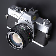 Usado, Câmera de Filme 35mm Corpo Prata Minolta Srt 201 w 50mm F1.4 TESTADO, Rokkor X PG comprar usado  Enviando para Brazil