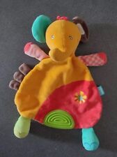 Doudou éléphant multicolore d'occasion  Béziers