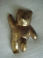 Vintage brass teddy for sale  ROMNEY MARSH