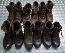 Brown army boots for sale  Shipping to Ireland