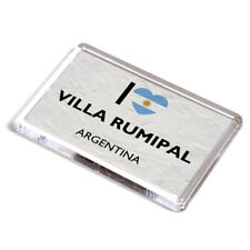 IMÁN NEVERA - I Love Villa Rumipal, Argentina segunda mano  Embacar hacia Argentina