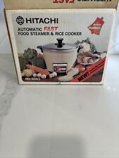 Hitachi Chime O Matic Food Steamer Rice Cooker 8.3 Cup RD-5083 Tested In Box for sale  Shipping to South Africa