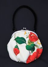 Bolsa quimono japonesa N14 kiss lock bolsa flor botânica retrô comprar usado  Enviando para Brazil