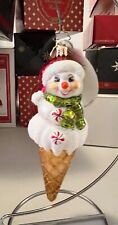 christopher radko snowman ornament for sale  Tucson