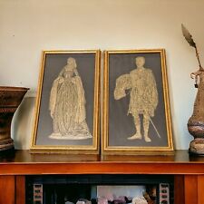 Pair brass rubbings for sale  Shipping to Ireland