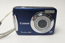 Câmera Digital Canon PowerShot A480 Azul com Estojo e Cartão de Memória comprar usado  Enviando para Brazil