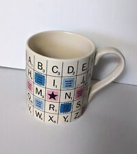 Crucis de taza de café Scrabble alfabeto de Wild & Wolf segunda mano  Embacar hacia Argentina