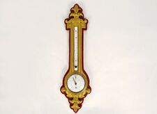 Baromètre thermomètre bronze d'occasion  Tréguier