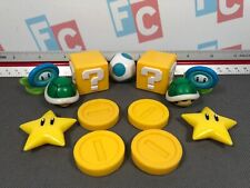 Usado, Lote de acessórios para bonecos Jakks Super Mario Nintendo moedas estrelas blocos conchas verdes comprar usado  Enviando para Brazil