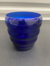 vase glass blue for sale  Chicago