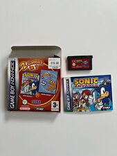 2 Games in 1: Sonic Adcance + ChuChu Rocket Nintendo Game Boy Advance comprar usado  Enviando para Brazil