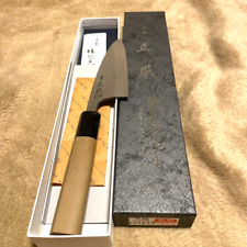 Usado, Faca de cozinha japonesa Masamoto Sohonten Deba comprimento da lâmina 10,5cm nova comprar usado  Enviando para Brazil