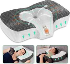 Elviros Cervical Memory Foam Neck Pillow for Side Sleeping Contour Orthopedic for sale  Shipping to South Africa