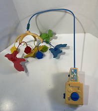 Cuna móvil de colección Fisher Price juguetes 1982 animales musicales cuna bebé, usado segunda mano  Embacar hacia Argentina