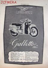 1959 Moto Guzzi 'GALLETTO 150cc' Motor Scooter ADVERT: Original Vintage Print AD for sale  SIDCUP