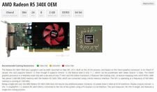 Tarjeta de gráficos AMD Radeon R5 340X 2 GB GDDR3 PCIe perfil bajo ✅ DVI DP✅Dell X0CVJ segunda mano  Embacar hacia Argentina