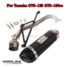 Silenciador 51mm para Yamaha GY6-125 GY6-150cc pontas de escape cabeçalho tubo frontal comprar usado  Enviando para Brazil