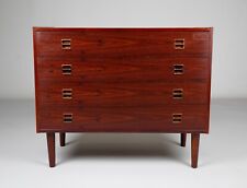 Mid-Century Rosewood Chest of 4 Drawers Danish Bedroom Chest Vintage Retro, used for sale  Shipping to South Africa