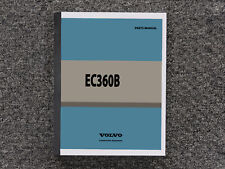 Manual de catálogo de peças Volvo Excavator EC360B comprar usado  Enviando para Brazil