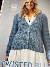 Knitting patterns twisted for sale  HALIFAX