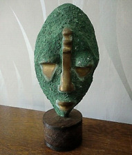 Masque bronze socle d'occasion  Espinasses