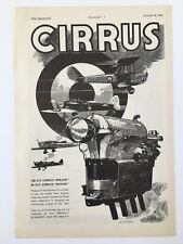 Cirrus engines ww2 for sale  NORWICH
