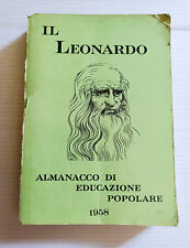 Leonardo 1958 almanacco usato  Italia