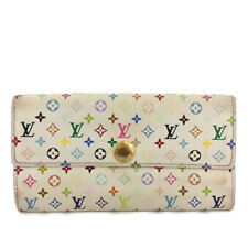 Carteira bifold longa Louis Vuitton monograma multicolorida Portefeiulle Sarah/9Y0048 comprar usado  Enviando para Brazil