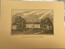 Willam mary college for sale  Lancaster