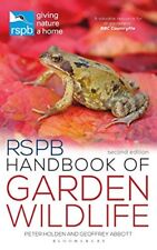 RSPB Handbook of Garden Wildlife By Peter Holden and Geoffrey Abbott, used for sale  UK