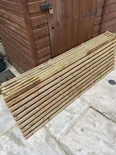 Contemporary slatted fencing for sale  BROMLEY