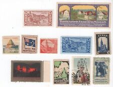 Es1837 poster francobolli usato  Torino