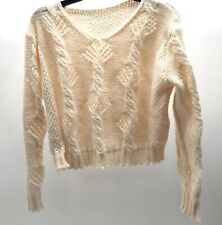 Women ivory knit for sale  Traverse City