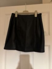 Topshop leather look for sale  GLASGOW