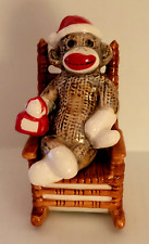 Christmas sock monkey for sale  Millbury